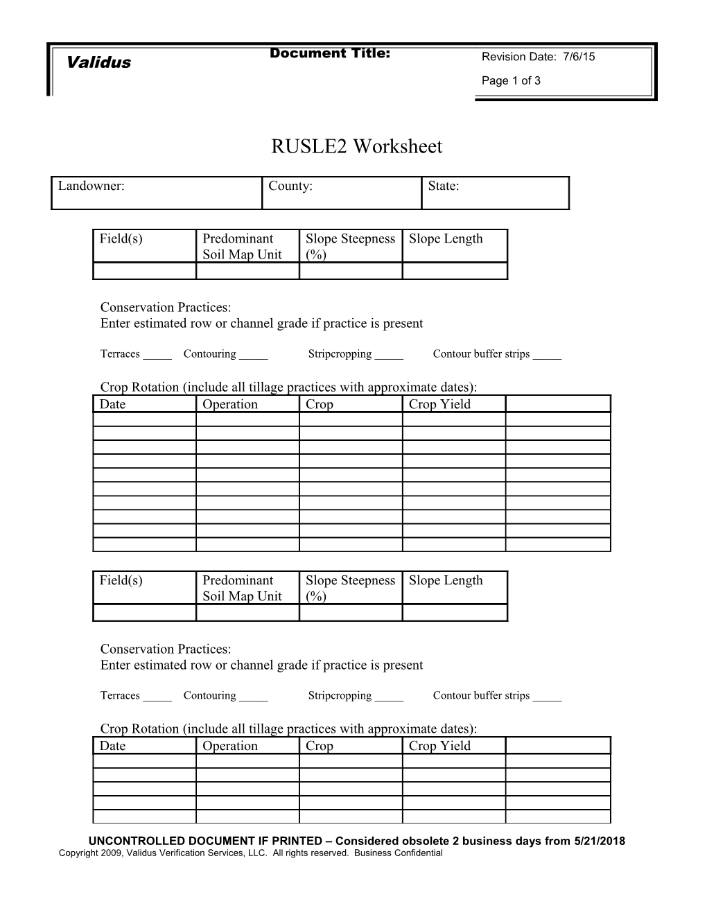 This Document Present S EMS, LLC S Standard Operating (SOP) for the Form a Procedure For s1