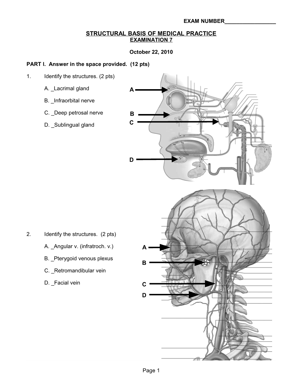Structural Basis of Medical Practice C D a B a B