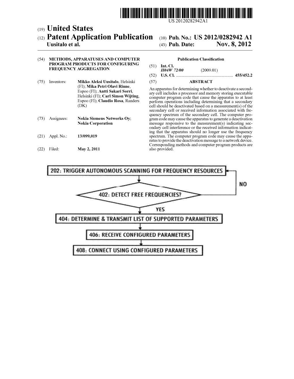 000. {Water 015% {I025 Patent Application Publication Nov