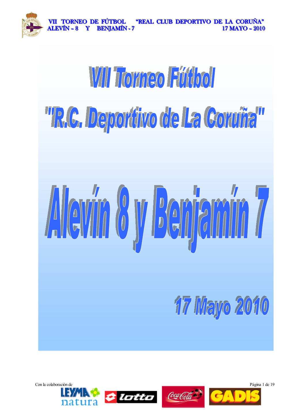 Vii Torneo Fútbol Rcd