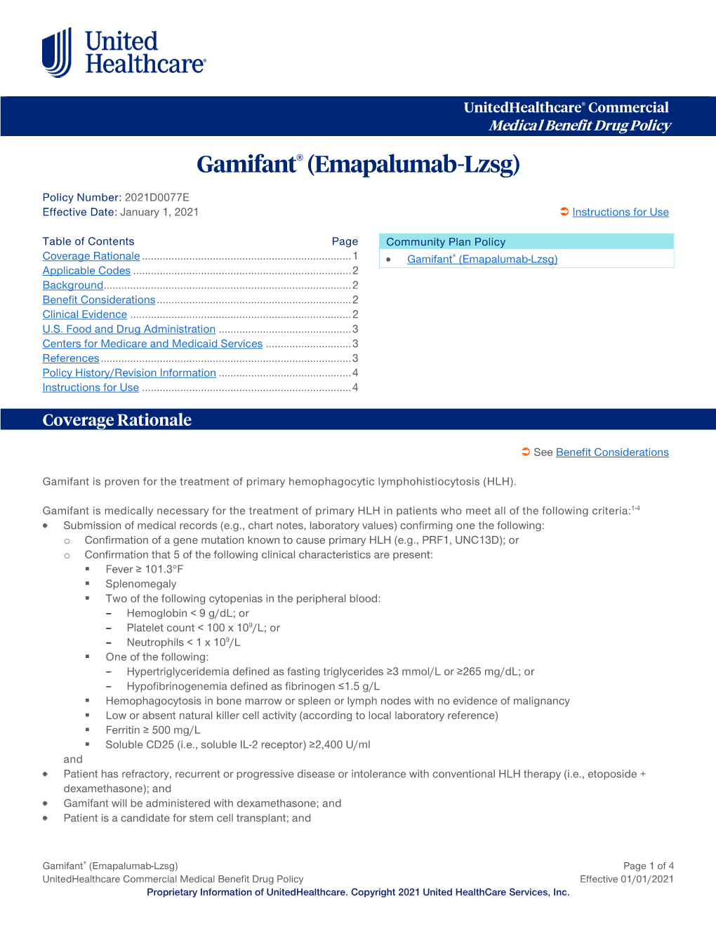 Gamifant® (Emapalumab-Lzsg)