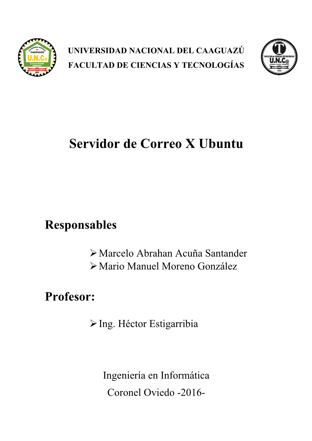 Servidor De Correo X Ubuntu