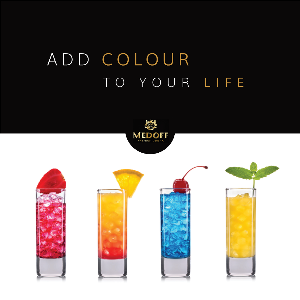 Add Colour to Your Life a Menu with a Difference