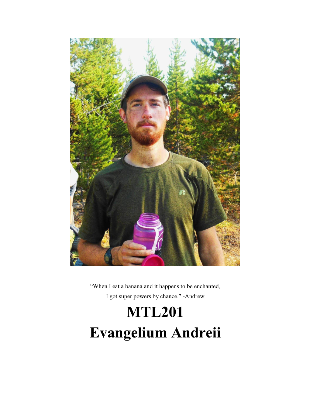 MTL201 Evangelium Andreii