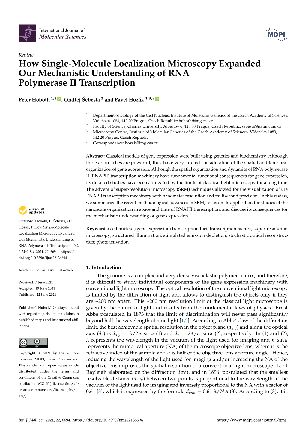 How Single-Molecule Localization Microscopy Expandedour