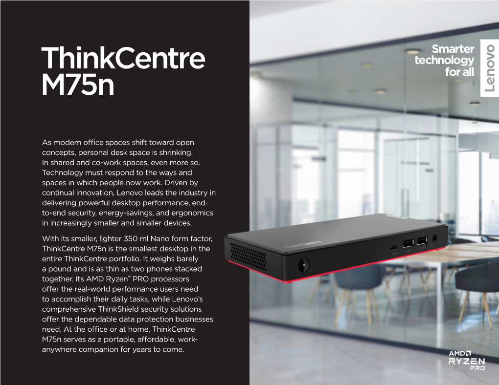 Thinkcentre M75n