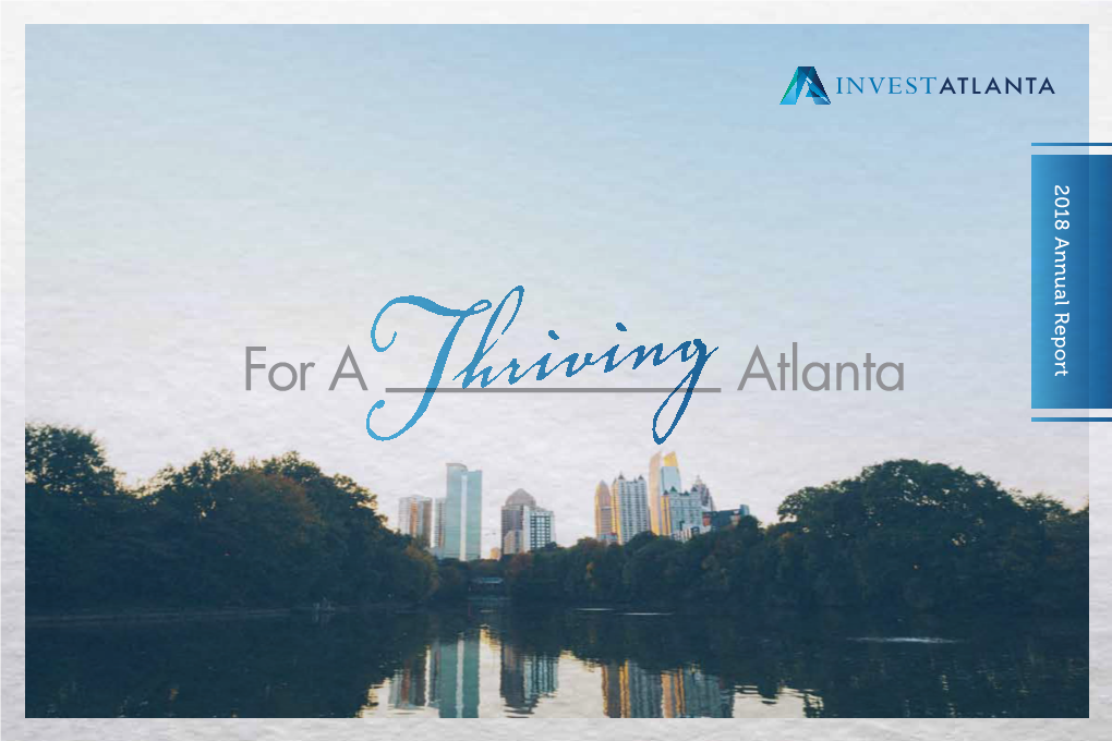 2018 Invest Atlanta Annual Report (PDF)