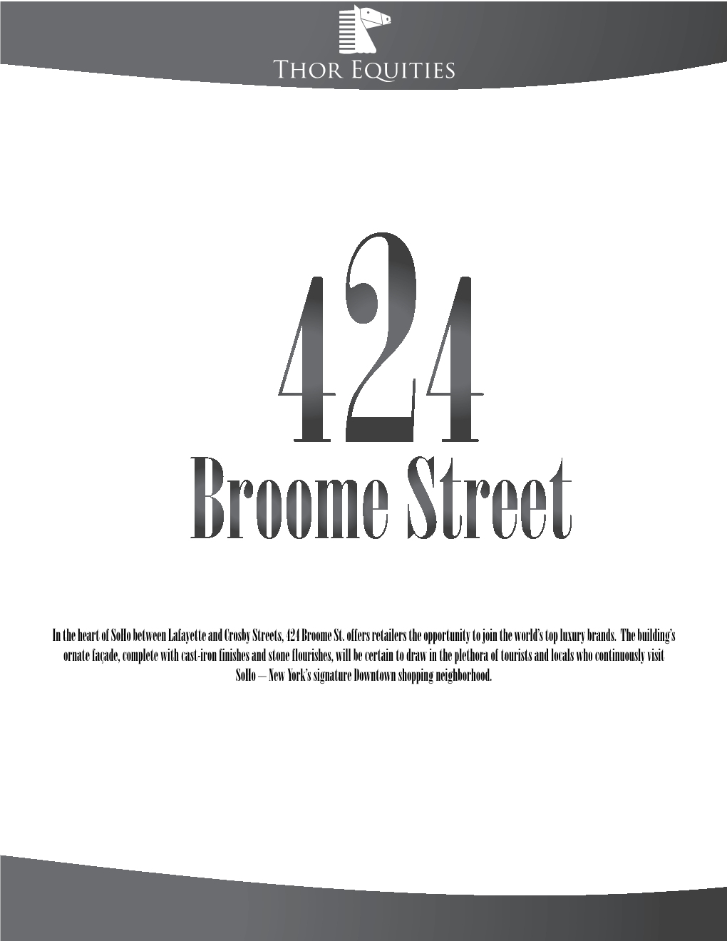 424 Broome Street Brochure Digital.Indd