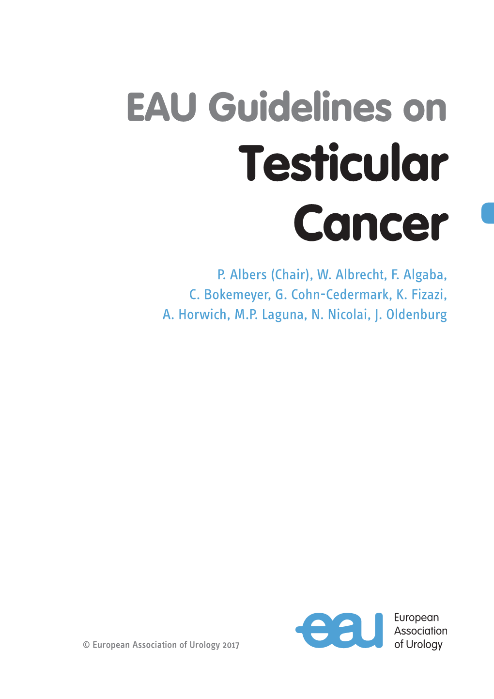 EAU Guidelines on Testicular Cancer 2017