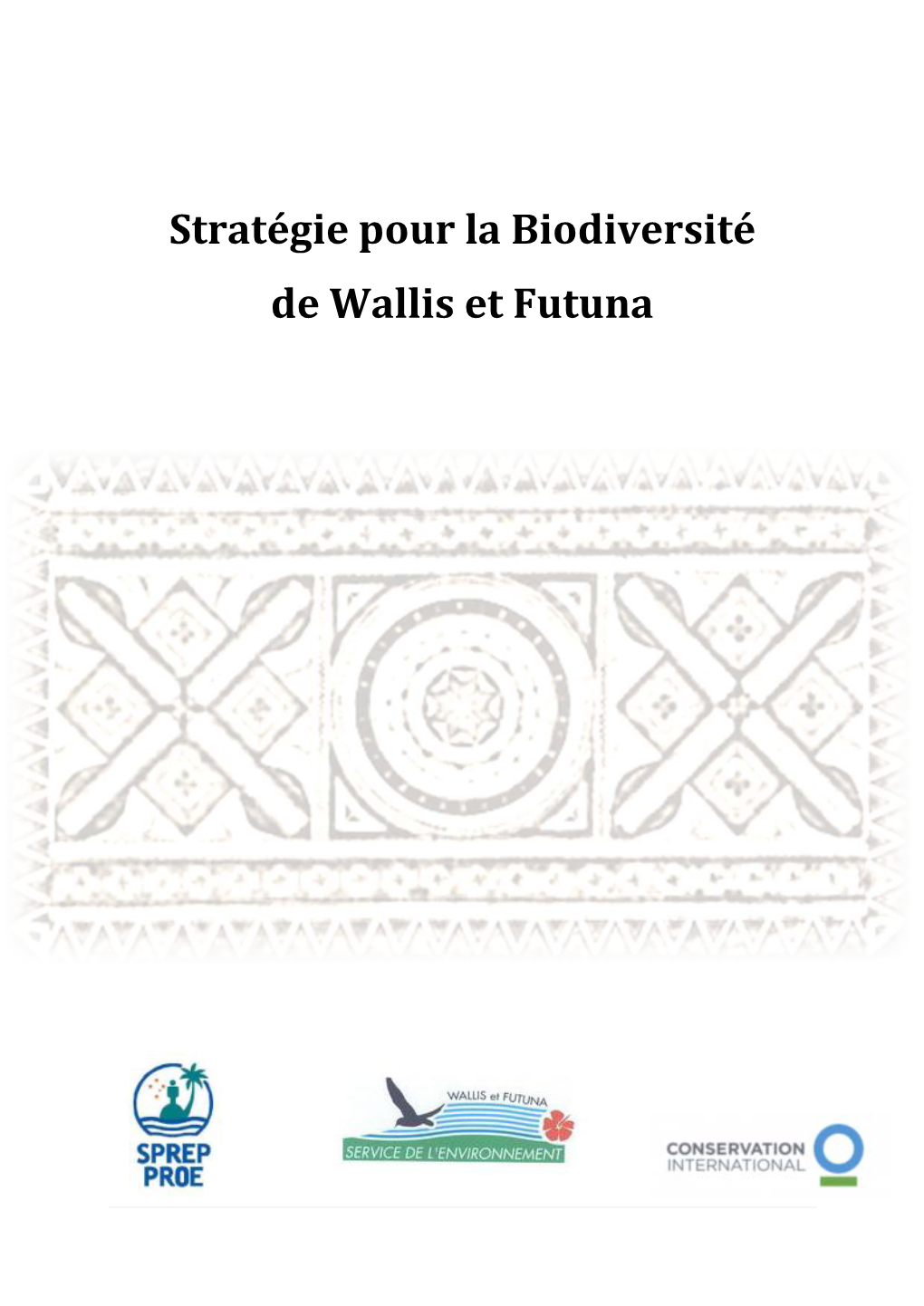 Stratégie Pour La Biodiversité De Wallis Et Futuna