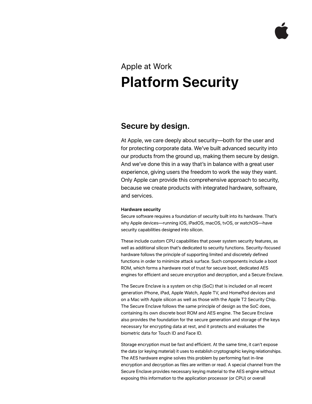 Platform Security