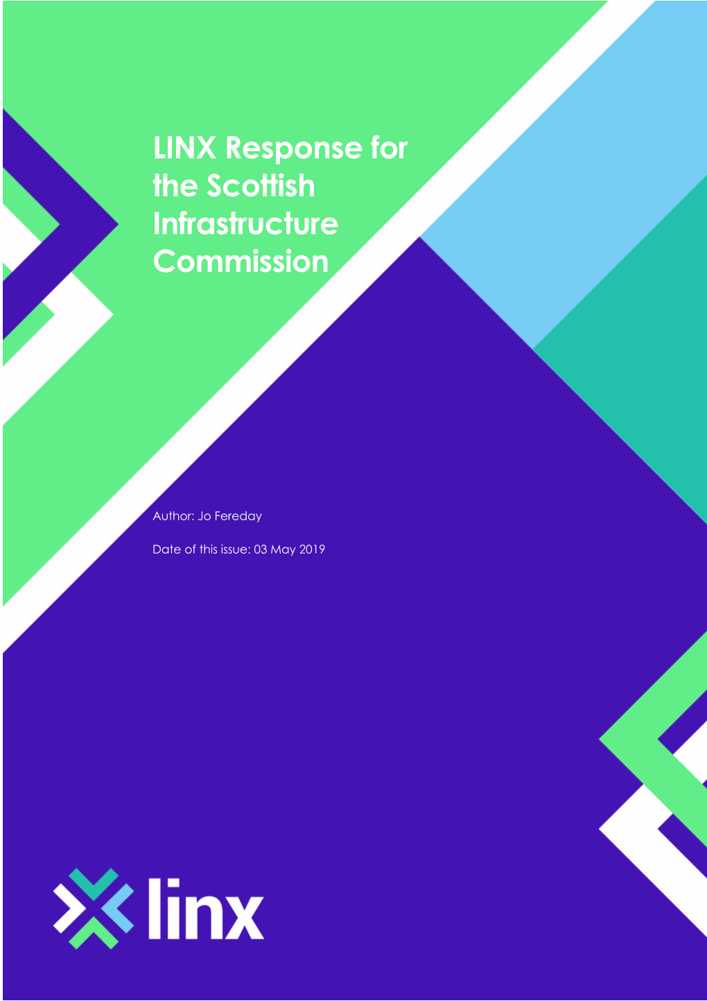 LINX Response for the Scottish Infrastructure Commission