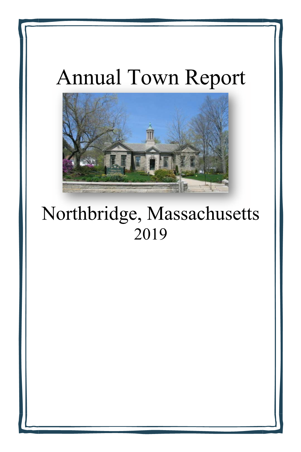 Annual Town Report