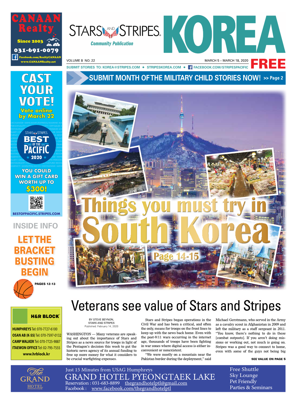 Things You Must Try in INSIDE INFO LET the South Korea BRACKET Page 14-15 BUSTING BEGIN