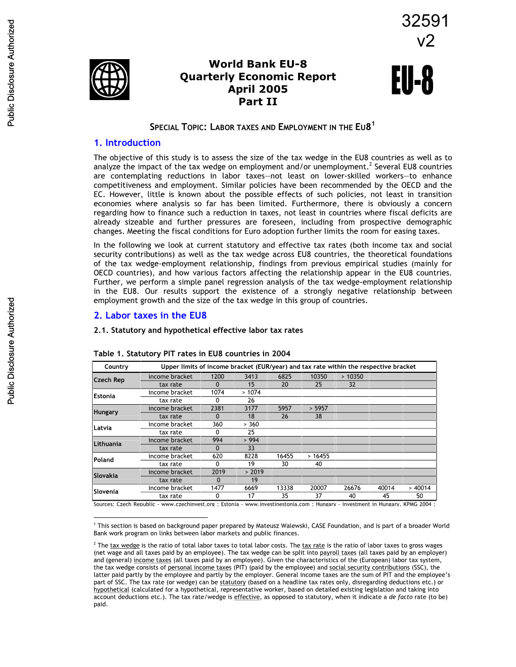 World Bank Document