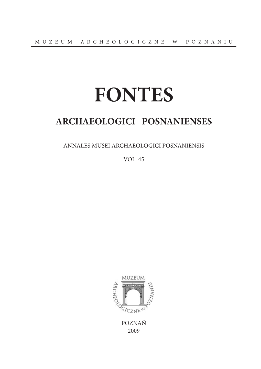 Archaeologici Posnanienses