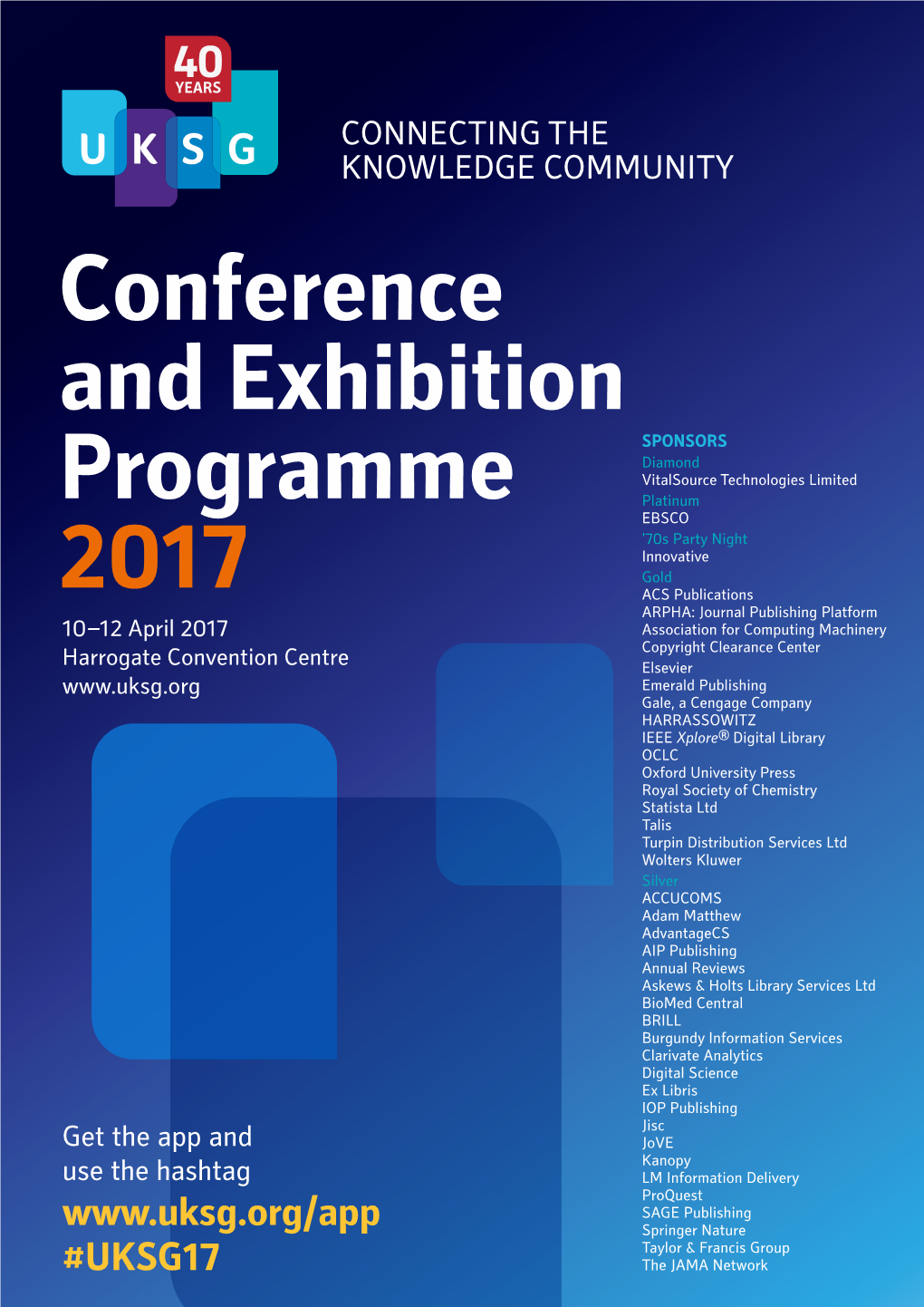 Conference and Exhibition Programme 2017