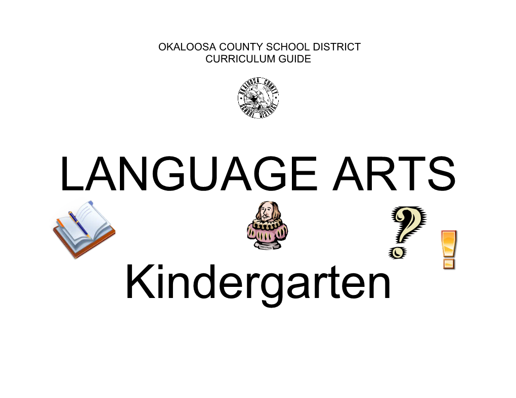 Language Arts Curriculum Guide