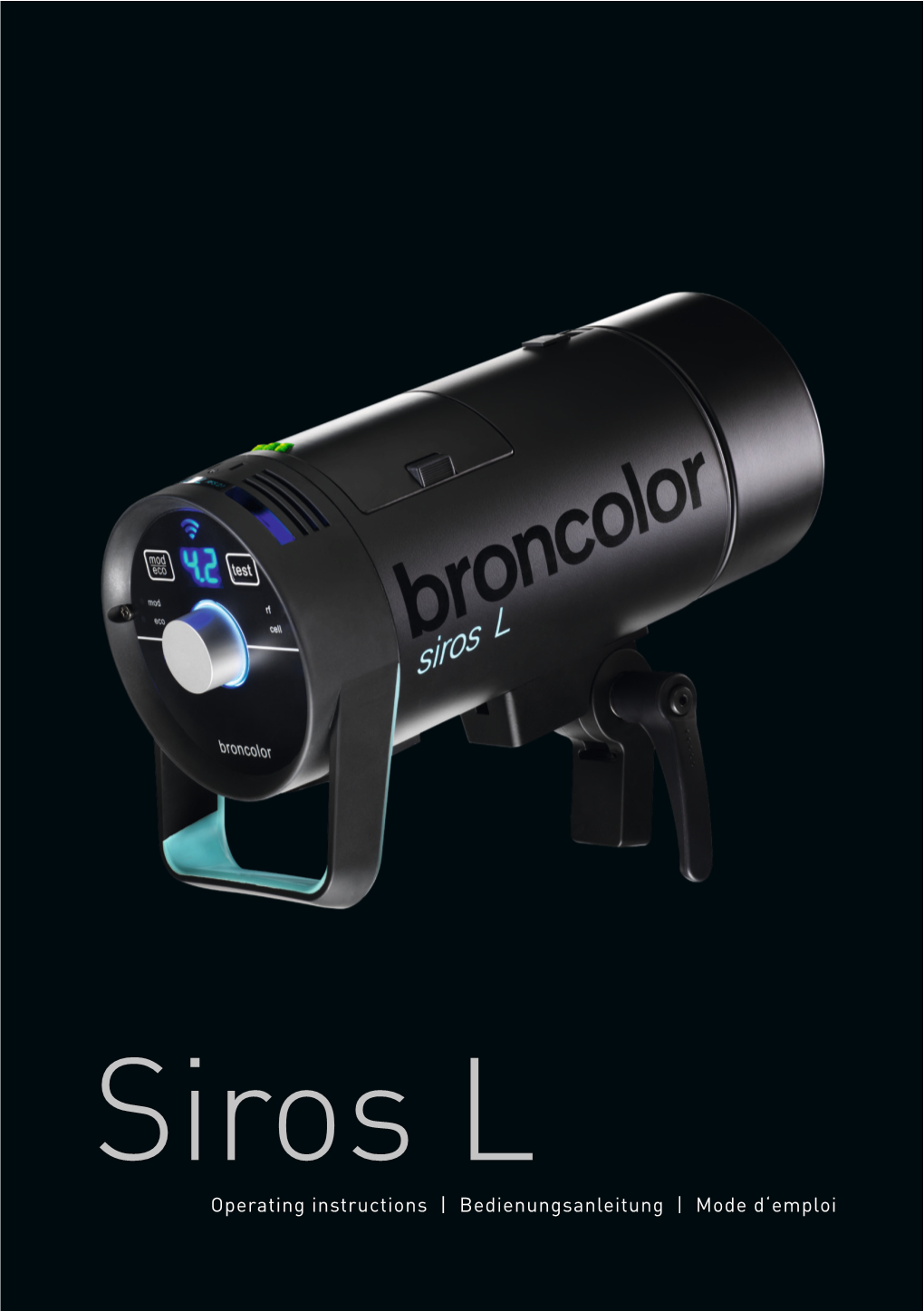 Broncolor Siros L 800Ws Battery-Powered Monolight