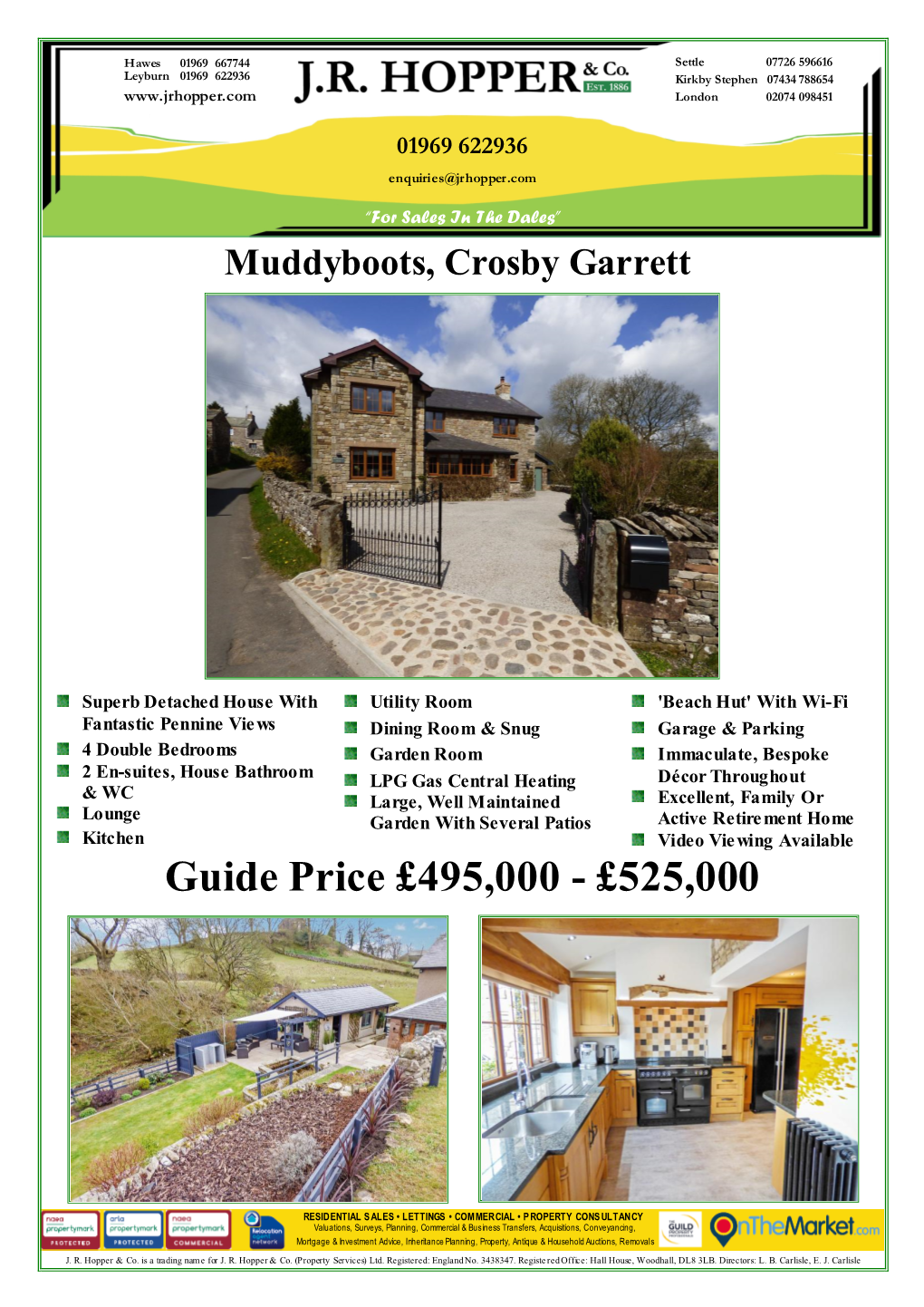 Muddyboots, Crosby Garrett Guide Price £495000