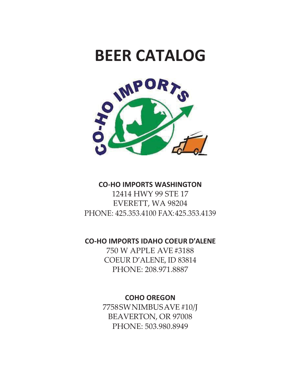 Beer Catalog