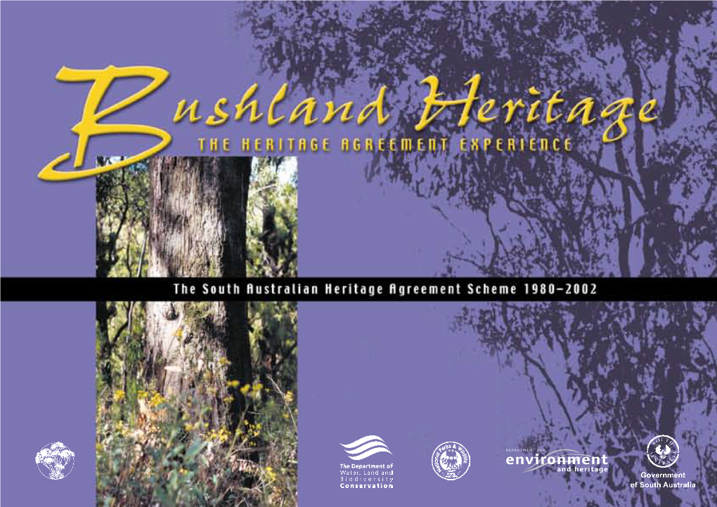 Negotiating Bushland Conservation