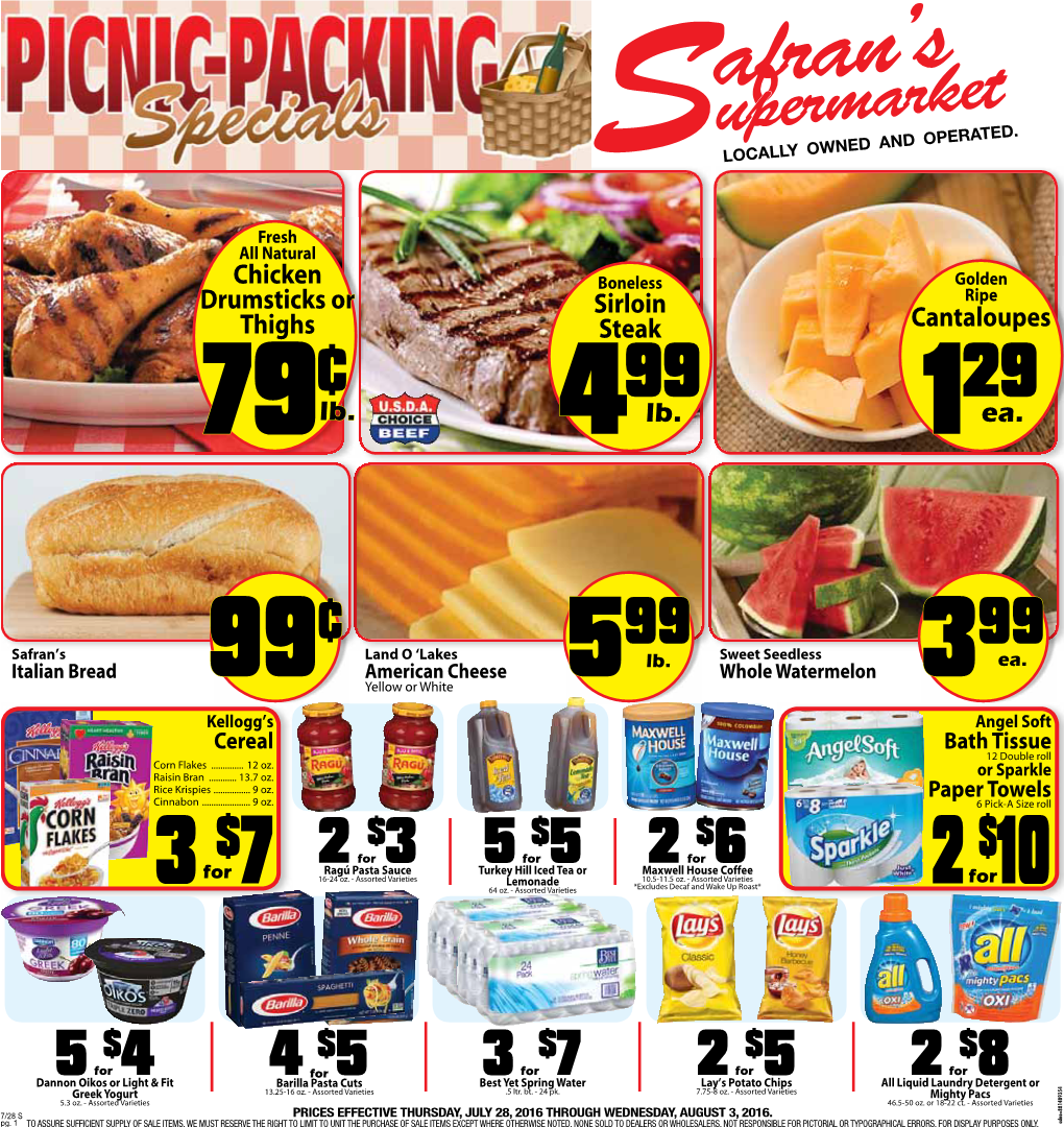 Safrans-Weekly-Specials-072816.Pdf