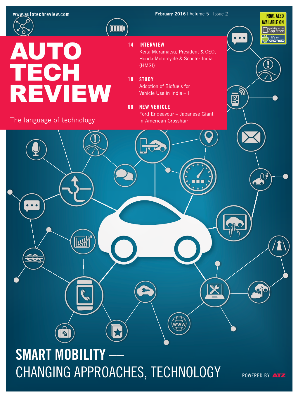 Smart Mobility –– CHANGING APPROACHES, TECHNOLOGY