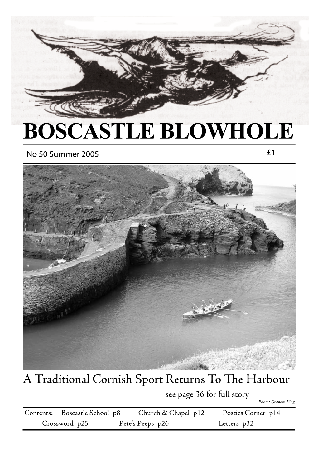 BOSCASTLE BLOWHOLE No 50 Summer 2005 £1