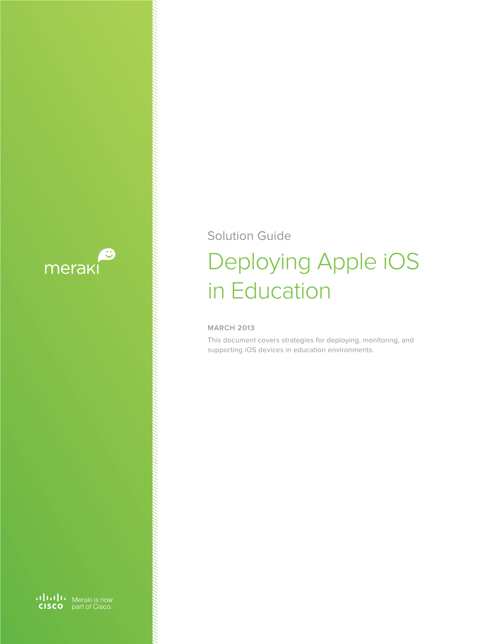 Deploying Apple Ios in Education