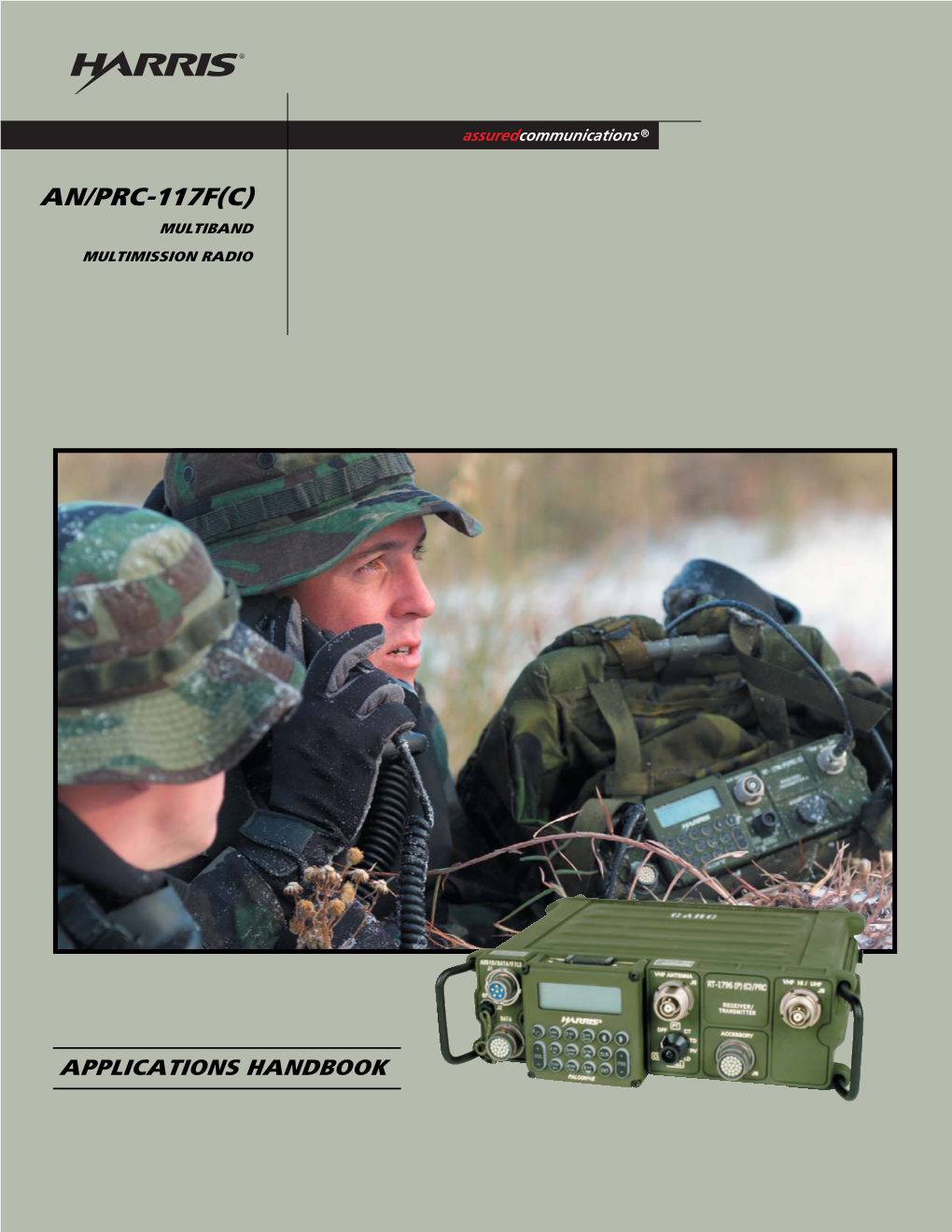 AN/PRC-117F(C) Multiband Multimission Radio Applications