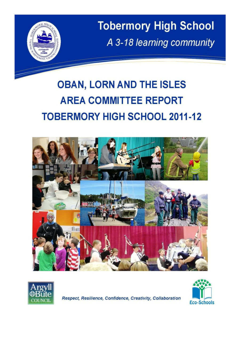 Tobermory High School Report , Item 8. PDF 2 MB