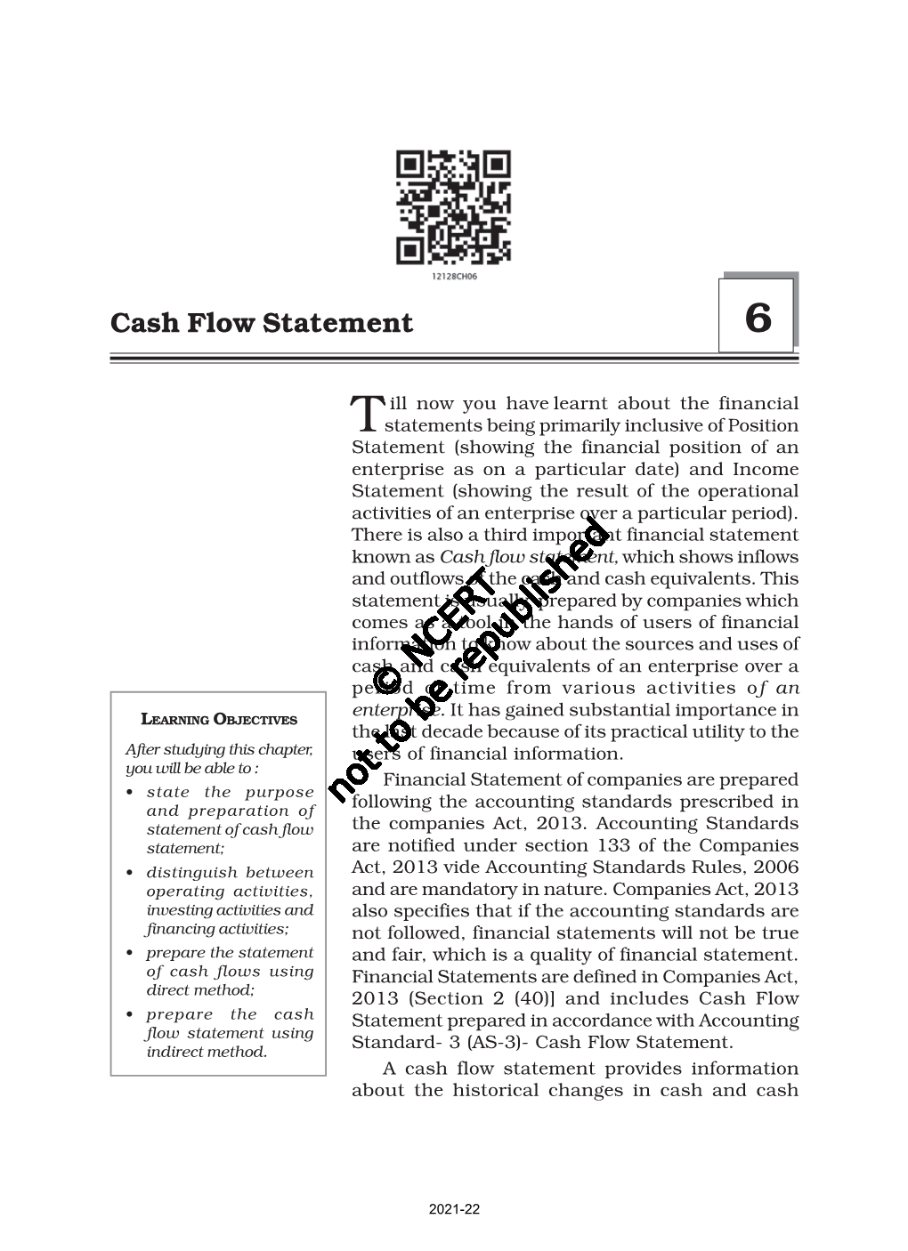 Cash Flow Statement 6