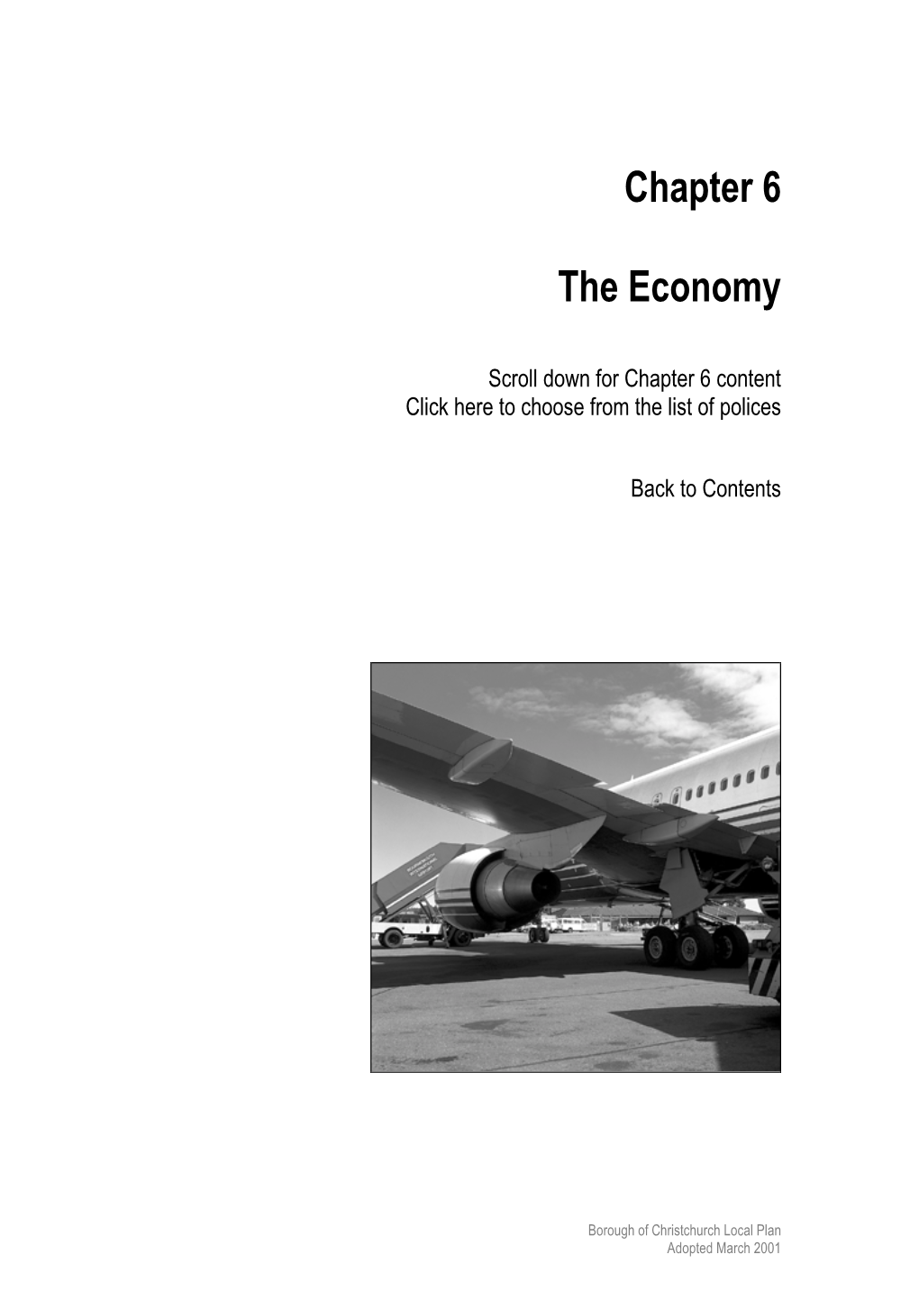 Chapter 6 the Economy