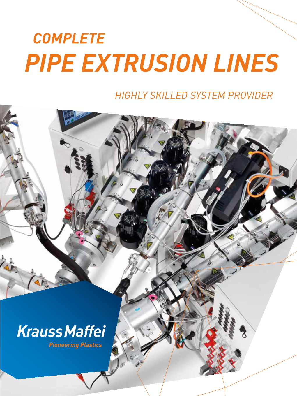 Complete Pipe Extrusion Lines