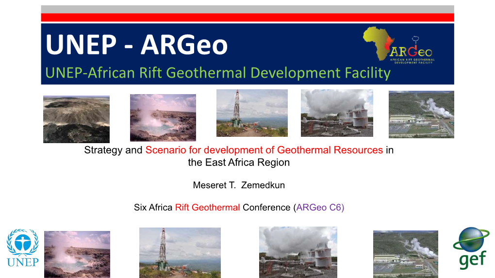 UNEP-African Rift Geothermal Development Facility