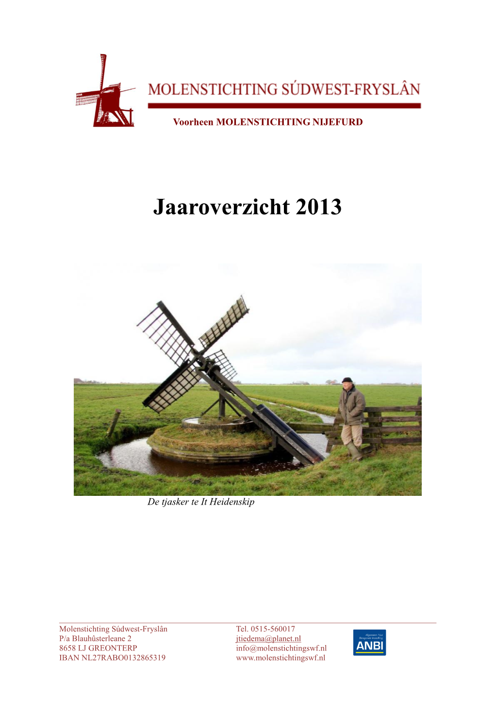 Jaaroverzicht 2013