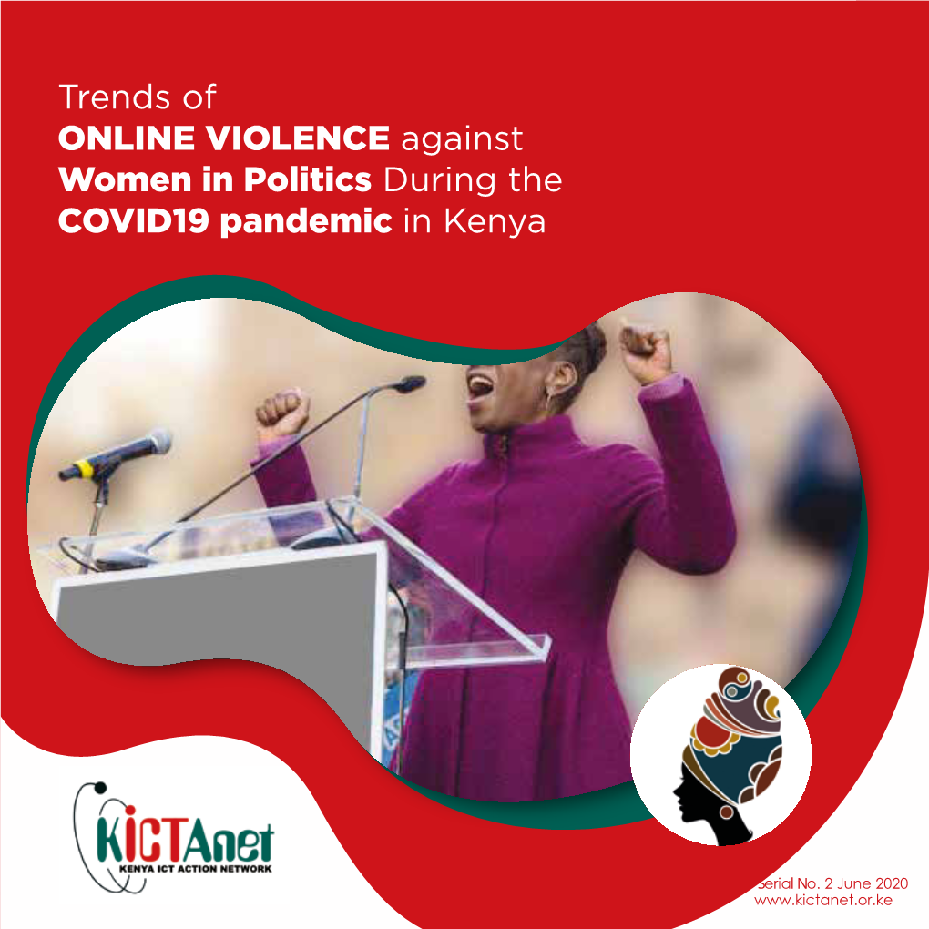 Trends of ONLINE VIOLENCE Against Women in Politics During the COVID19 Pandemic in Kenya