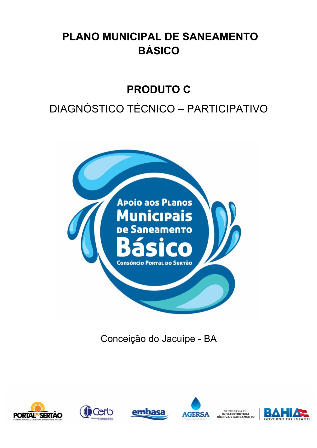 Plano Municipal De Saneamento Básico Produto C Diagnóstico Técnico