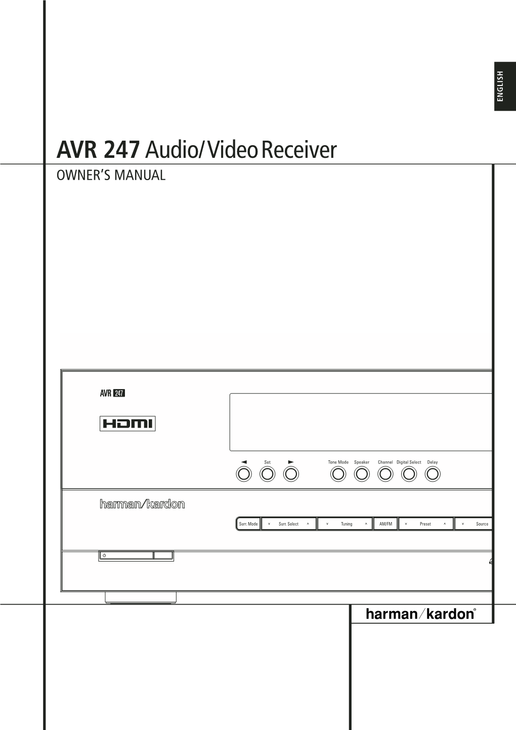 AVR 247Audio/Videoreceiver