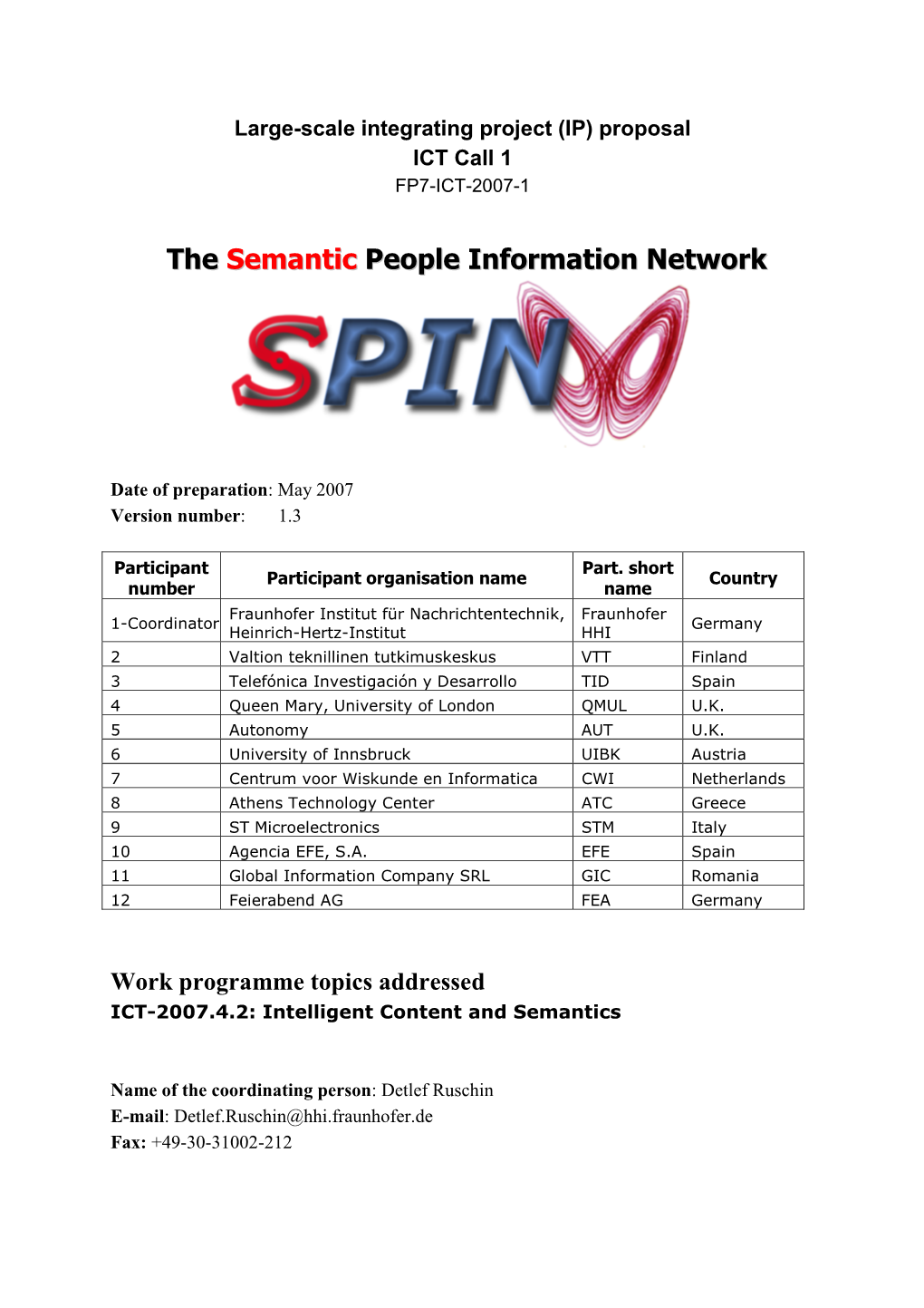 The Semantic People Information Network