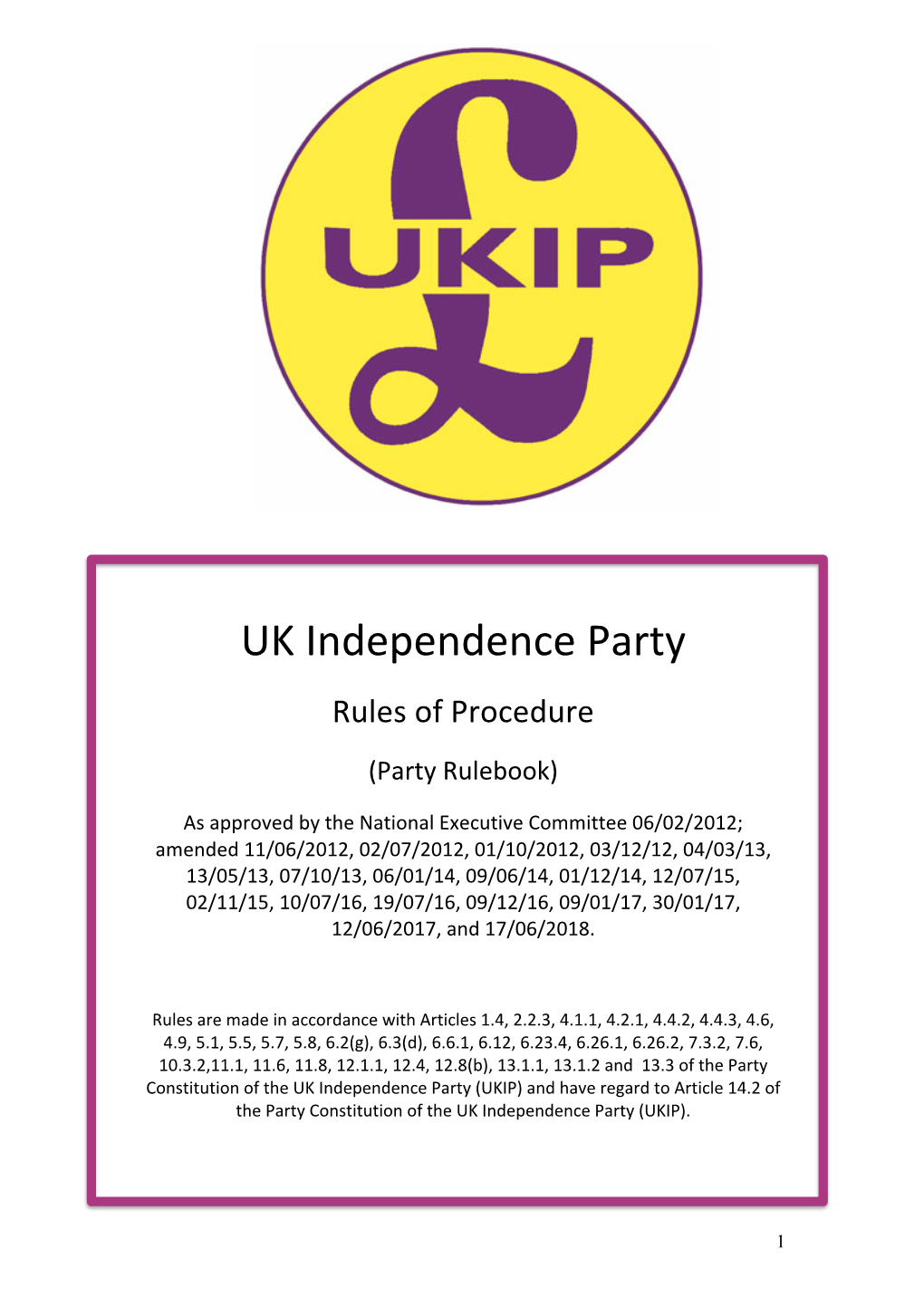 UK Independence Party