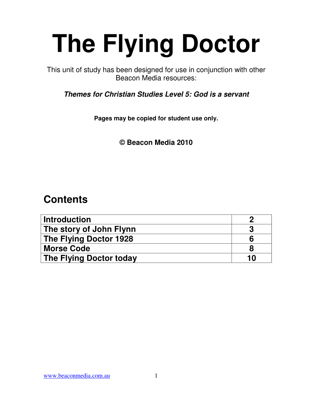 The Flying Doctor