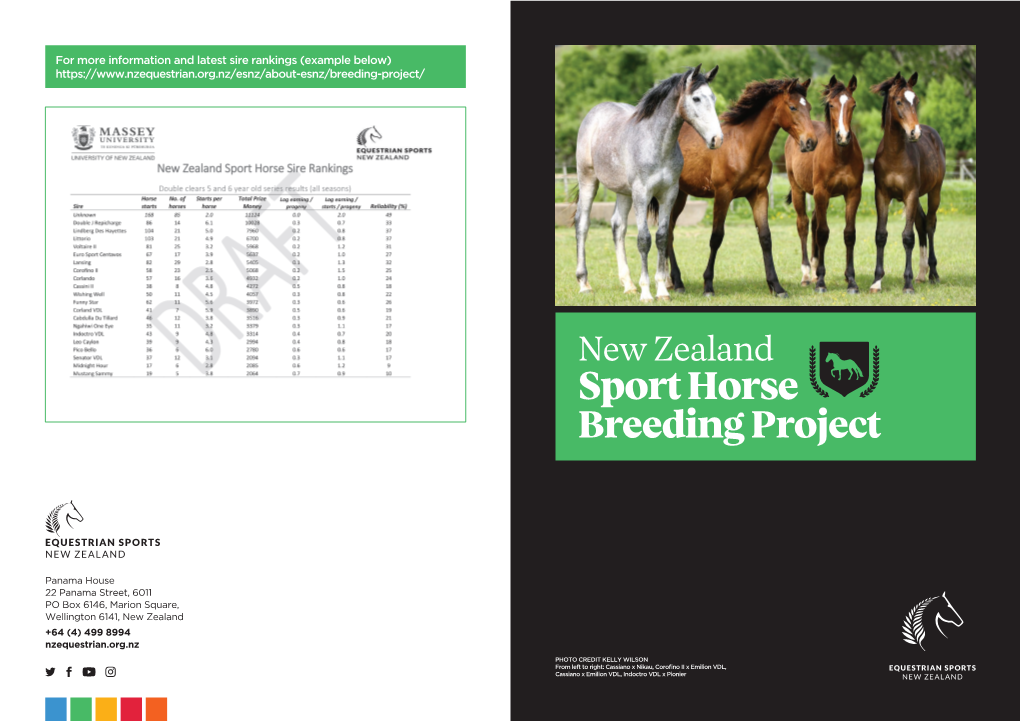 Sport Horse Breeding Project