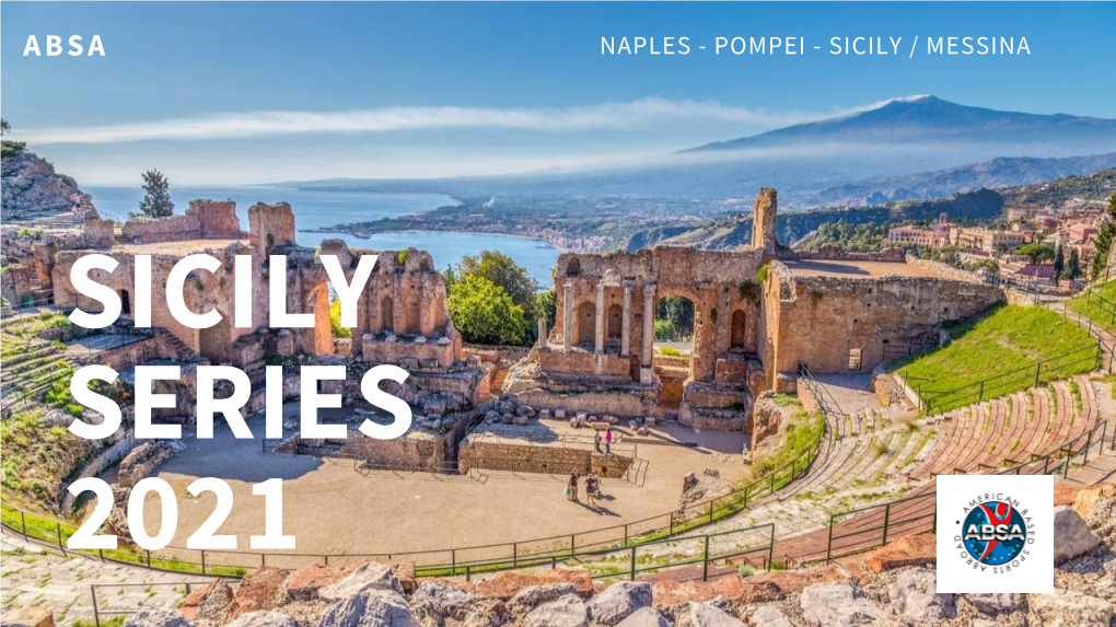 ABSA Sicily Series 2021