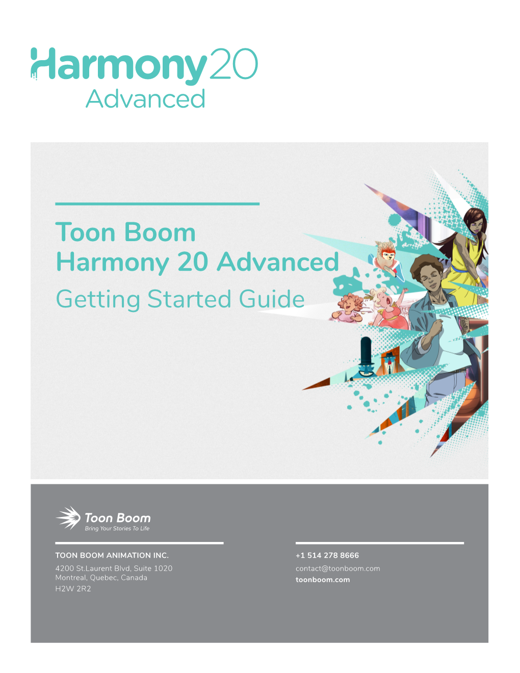 Toon Boom Harmony 20 Advanced: Getting Started Guide