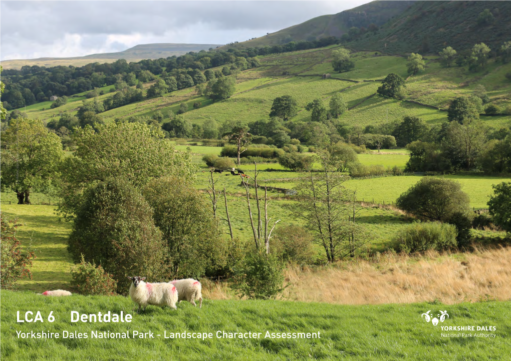 LCA 6 Dentdale Yorkshire Dales National Park - Landscape Character Assessment YORKSHIRE DALES NATIONAL PARK LANDSCAPE CHARACTER ASSESSMENT LANDSCAPE CHARACTER AREAS 2