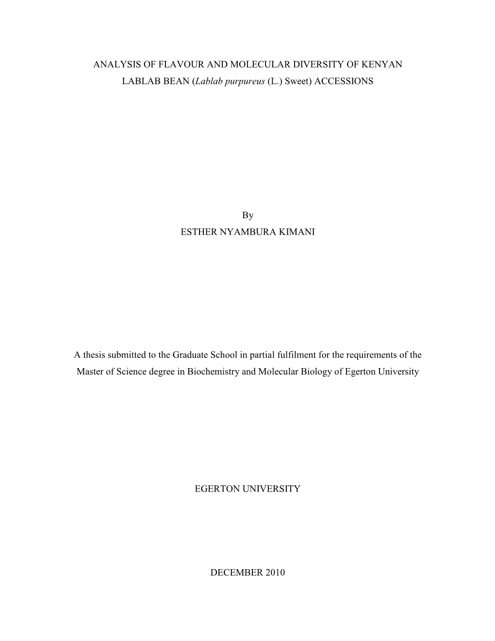 KIMANI E. N. Msc. Thesis