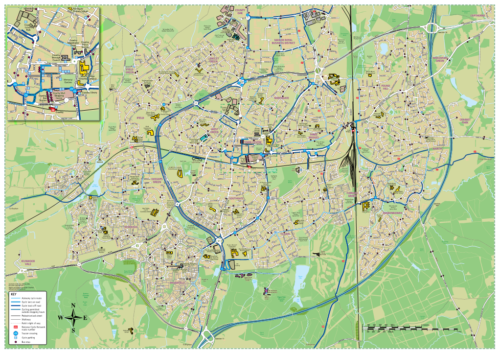 Manor Royal Business District County Oak Northgate