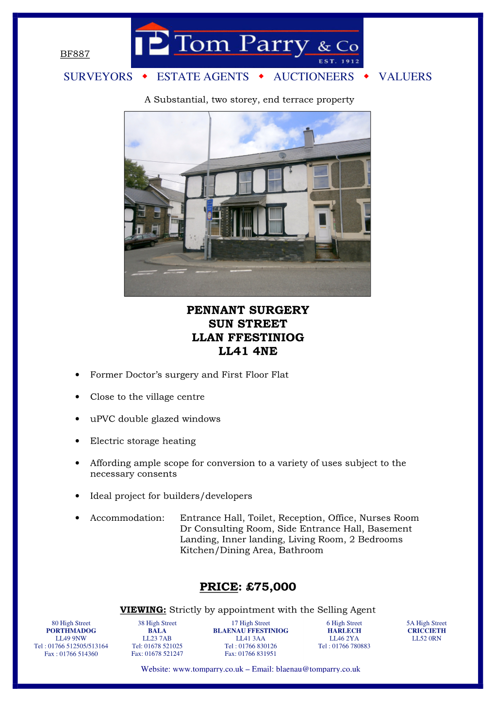 Surveyors Estate Agents Auctioneers